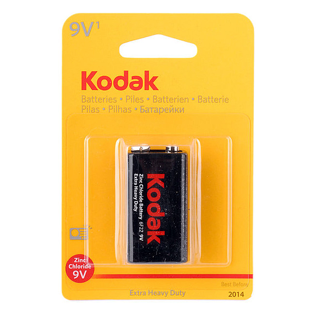 Батарейка Kodak 6F22 1xBL K9VHZ-1B /Р