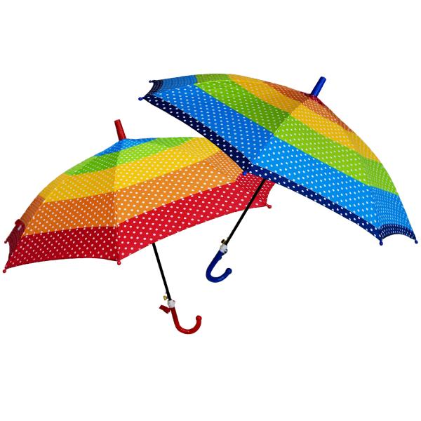 Зонт UM45-PRBM цветной 45см Горошек тканевый со свистком ТМ Играем вместе