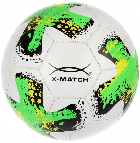 Мяч 56481 футбольный X-Match 1 слой PVC