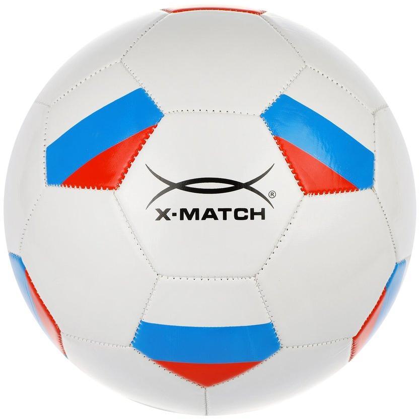 Мяч футбольный 56477 X-Match 1 слой PVC Россия