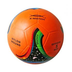 Мяч футбольный 56389 резина X-Match в ассортименте