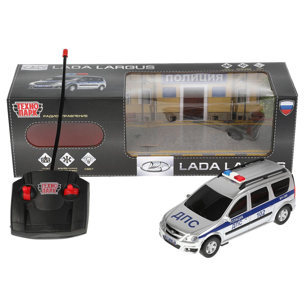 Машина Lada Largus Полиция на радиоуправлении LADALARGUS-18LPOL-GY ТМ Технопарк