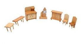 Набор мебели ИД-9883 деревянной "Гостинная-2" Рыжий Кот