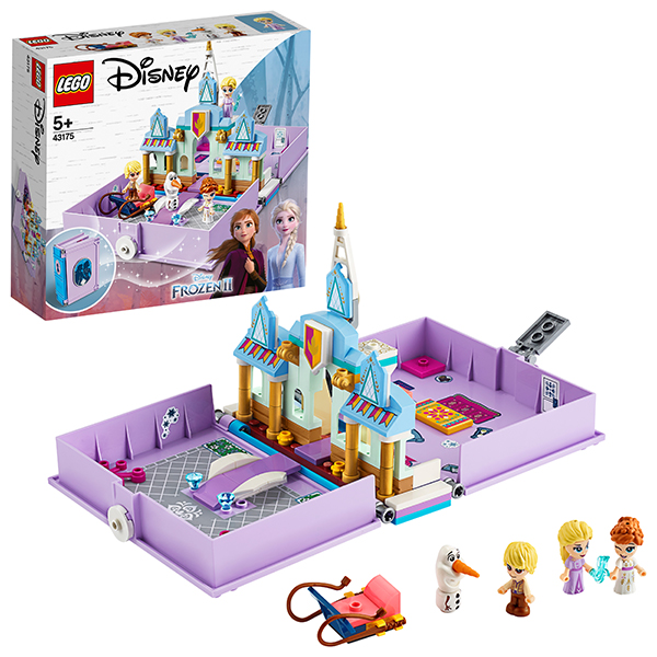LEGO Disney Princess 43175 Конструктор ЛЕГО Принцессы Книга сказочных приключений Анны и Эльзы - Оренбург 