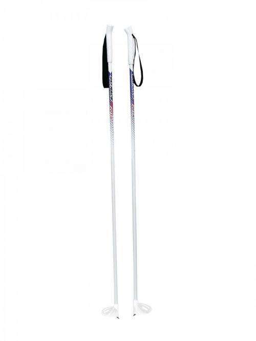 Палки лыжные подростковые "SKI RACE" алюминиевые с рисунком с опорой и пикой (Олимпик) - Набережные Челны 
