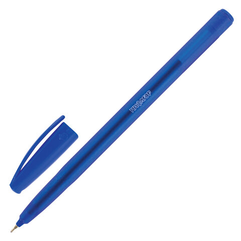 Ручка синяя 143539 масляная в синем корпусе Пифагор - Саранск 
