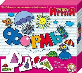 Игра-пазл 00059 "Формы" 120935 ДК Р - Бугульма 