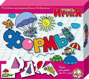 Игра-пазл 00059 "Формы" 120935 ДК Р