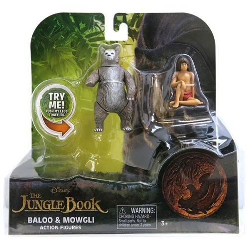 Jungle Book 23255B Книга Джунглей 2 фигурки в блистере (Балу и Маугли) - Пермь 