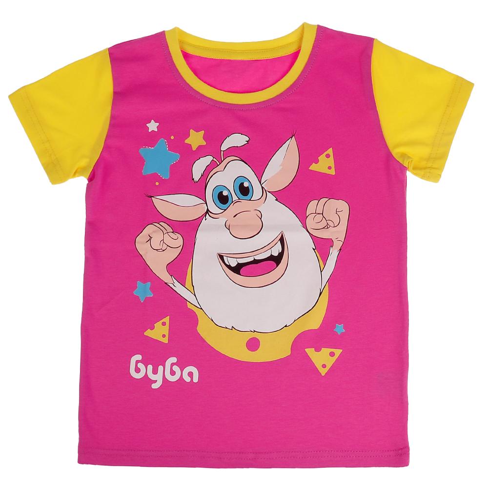 Футболка Буба р.116 с коротким рукавом Piki Kids TS-C03-BB-116 - Москва 