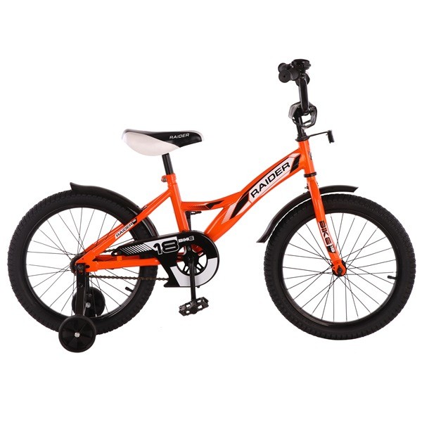 Велосипед 18 ST18052-GW оранжево-черный Raider - Чебоксары 