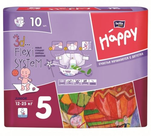 Подгузники для детей Bella Baby Happy Junior - Самара 