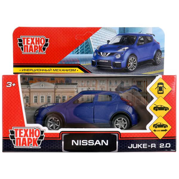 Модель JUKE-12FIL-BU металл NISSAN JUKE-R 2.0 SOFT синий 12см ТМ Технопарк - Пенза 