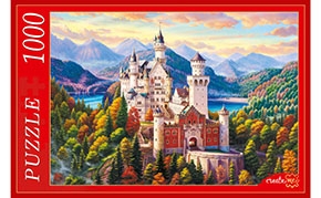 Пазл 1000эл "Замок Нойшванштайн" Ф1000-6785 Ppuzle Рыжий кот - Оренбург 