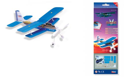 Самолет 96503 с резиномотором Series B "Antonov An-2M" (длина 345 мм, размах крыльев 386 мм) Р - Елабуга 
