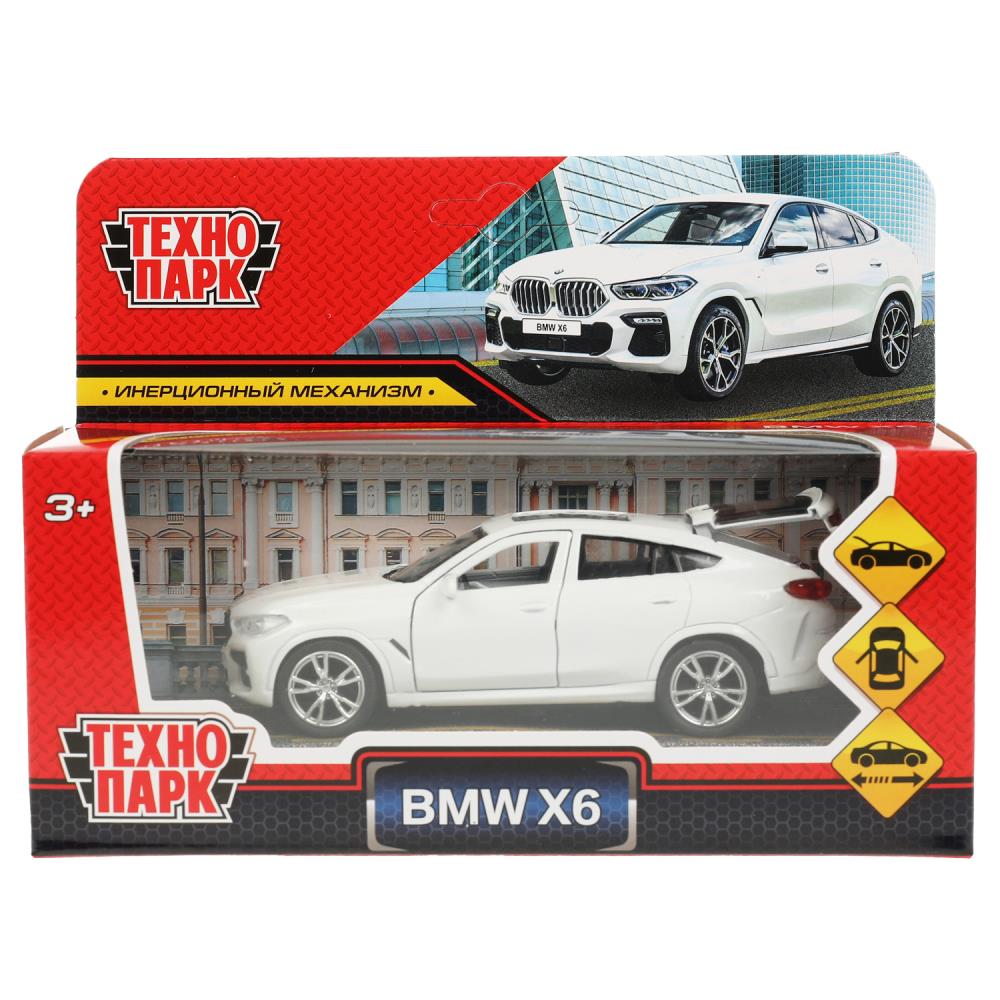 Машина BMW X6 металл 12см белый ТМ Технопарк - Нижнекамск 
