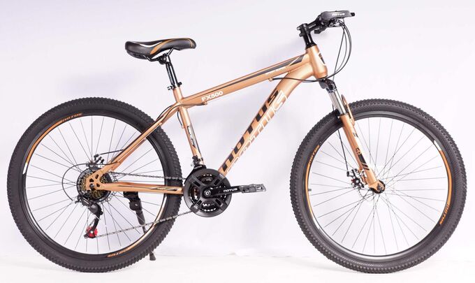 Велосипед 26 коричневый NOTUS FX500 21 скорость Сталь дисковый тормоз - Саратов 