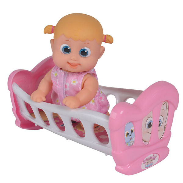 Bouncin Babies 803002 Кукла Бони с кроваткой 16 см - Ульяновск 