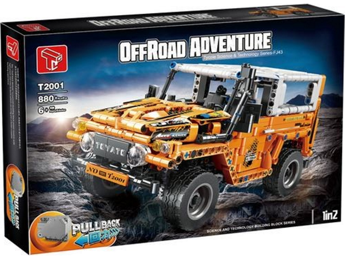 Конструктор T2001TGL пластиковый 880 деталей Рыжий кот - Йошкар-Ола 