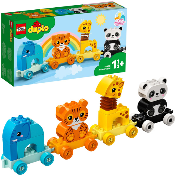 LEGO DUPLO 10955 Конструктор ЛЕГО ДУПЛО Поезд для животных - Бугульма 