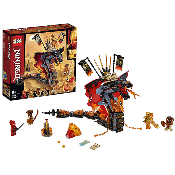 LEGO Ninjago 70674 Конструктор ЛЕГО Ниндзяго Огненный кинжал - Казань 