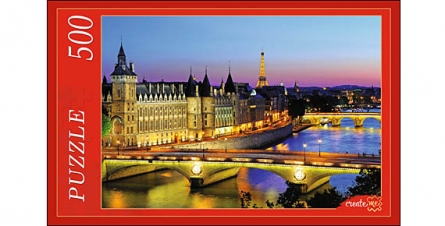 Пазл 500эл Вид на Париж КБ500-7910 Рыжий кот - Пенза 