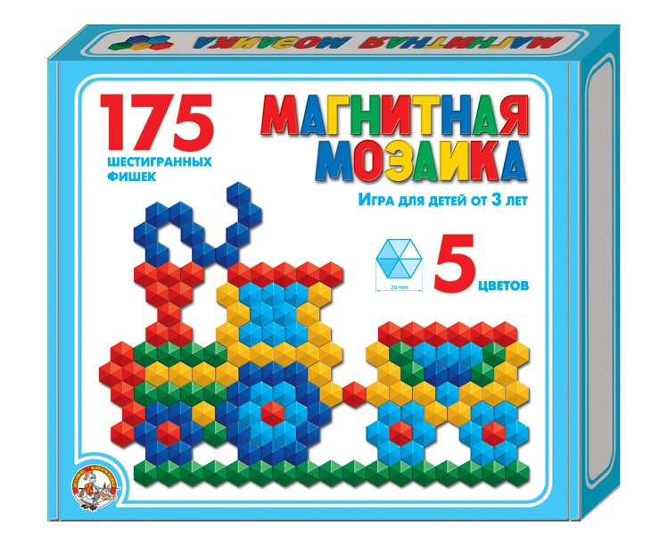 Мозаика 00959 магнитная шестигранная 175эл д=2см - Нижнекамск 