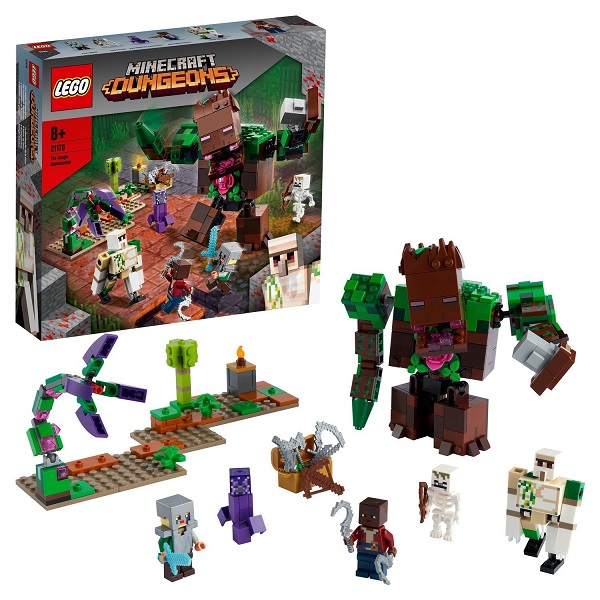 LEGO Minecraft 21176 Конструктор ЛЕГО Майнкрафт Мерзость из джунглей - Елабуга 
