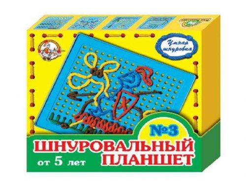 Шнуровальный планшет 00092 от 5 лет 120042 дк Р - Бугульма 