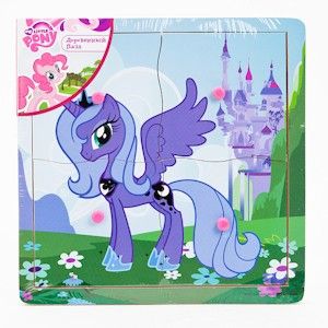 Игрушка деревян PUZ-MLP-04 4эл "MY LITTLE PONI"  - Саранск 