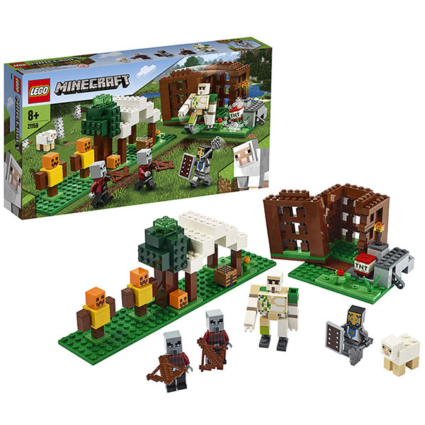 LEGO Minecraft 21159 Конструктор ЛЕГО Майнкрафт Аванпост разбойников - Орск 