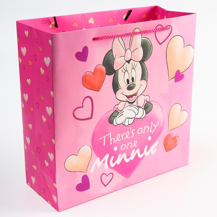 Пакет 7425218 Theres only one Minnie 30*30*12см - Уральск 