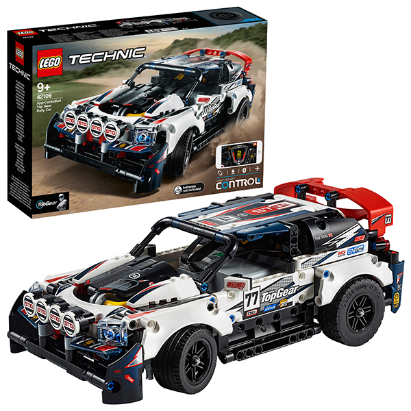 LEGO Technic 42109 Конструктор ЛЕГО Техник Гоночный автомобиль Top Gear на управлении - Казань 