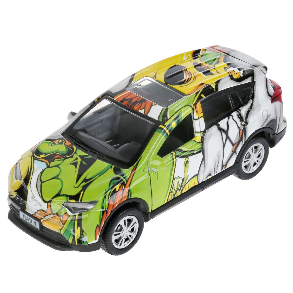 Машина 299328 Toyota RAV4 граффити 12см со светом и звуком RAV4-12SRT-SUP ТМ Технопарк - Йошкар-Ола 