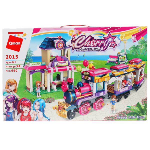 Конструктор 2015 Поезд с фигурками 690д BRICK - Елабуга 
