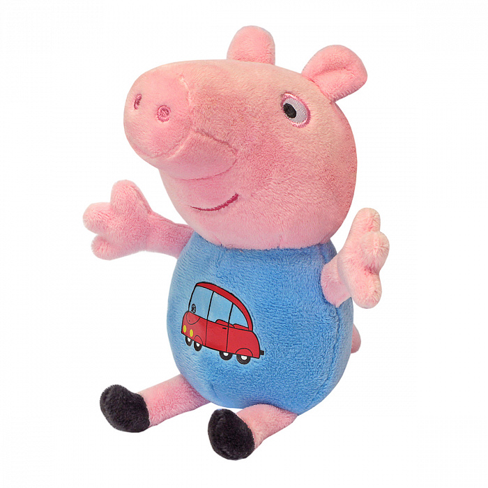 Мягкая игрушка 29620 Джордж с машинкой 18см ТМ Peppa Pig Росмэн - Пенза 