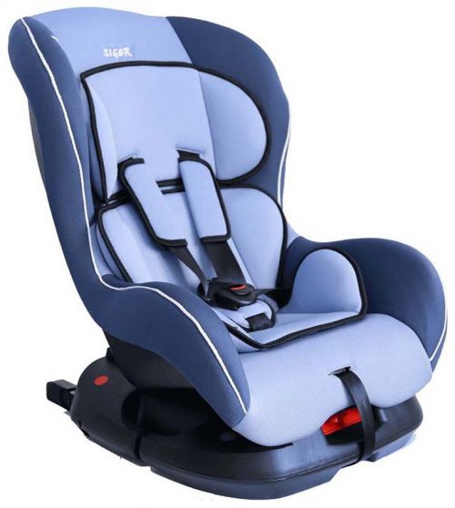 Автокресло SIGER "Наутилиус ISOFIX" 0-4лет, 0-18кг, группа 0+/1 голубой - Тамбов 