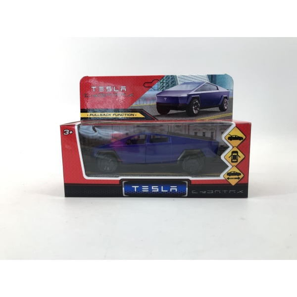 Машина CYBERTRCK-12-BU металл Tesla Cybertruk 13,7см синий ТМ Технопарк 383476 - Йошкар-Ола 