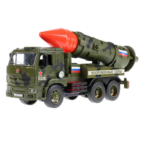 А/м WY650C Камаз ракетница 25см свет звук ТМ Технопарк 259683 - Йошкар-Ола 