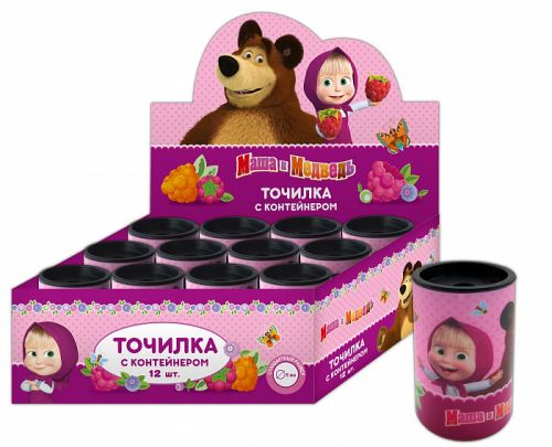 Точилка с контейнером 34180 тм Маша и Медведь Росмэн - Елабуга 