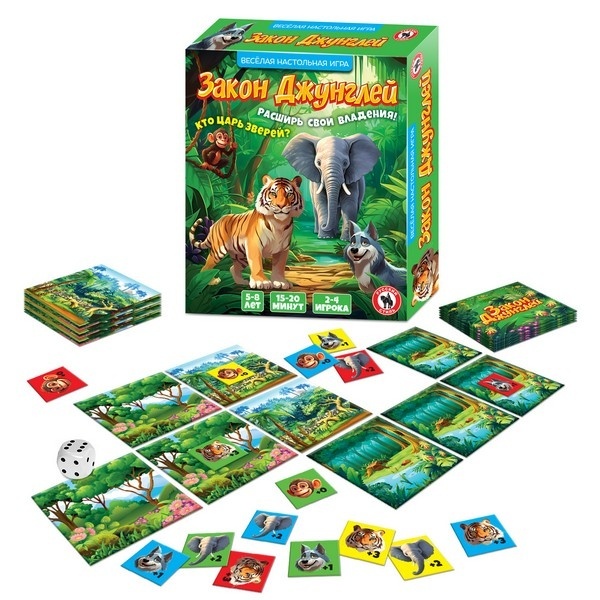 Настольная игра 02077 Зов джунглей ТМ Русский стиль - Киров 