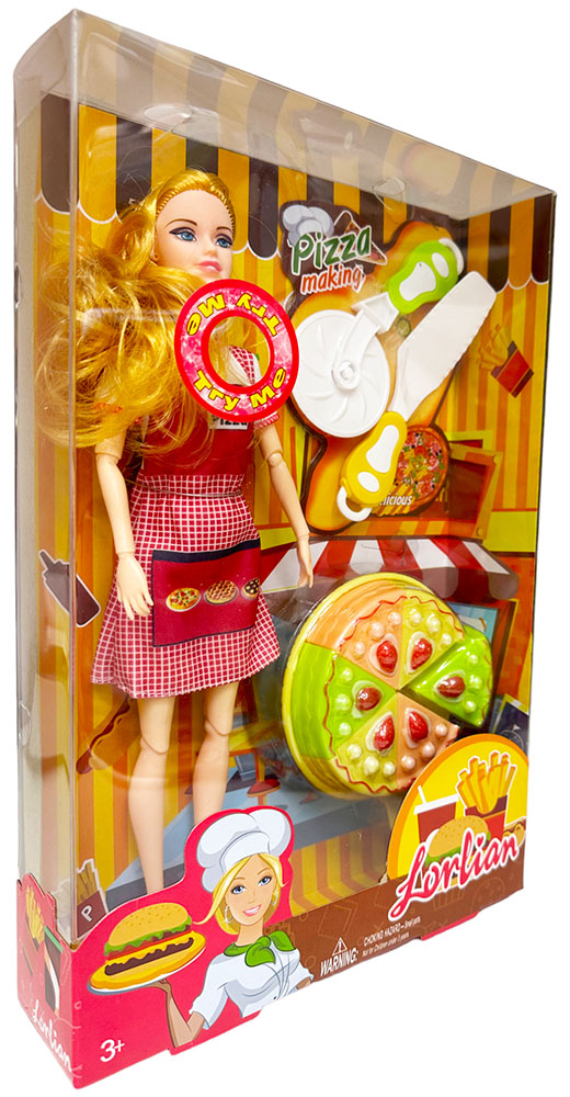 Кукла 5425627 с игровым набором Пиццерия - Нижнекамск 