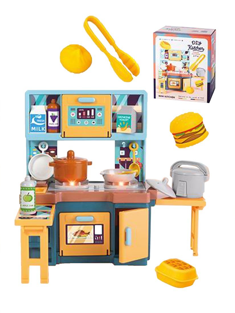 Игровой набор HG-9005 Кухня с аксессуарами 15 предметов в коробке - Нижнекамск 