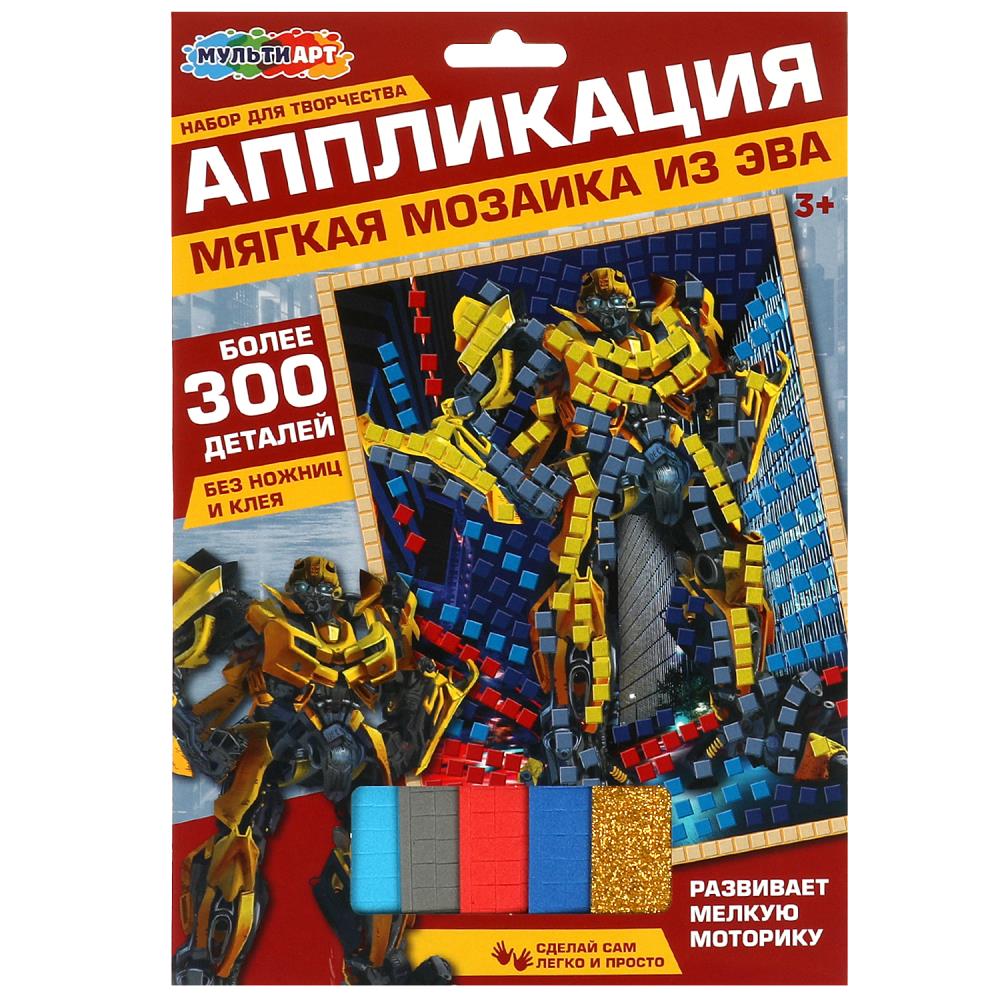 Мозайка мягкая из Эва EVAM-102516 аппликация Машины ТМ Мульти Арт 371364 - Тамбов 