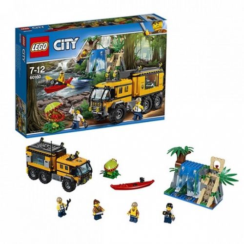 LEGO City 60160 Передвижная лаборатория в джунглях