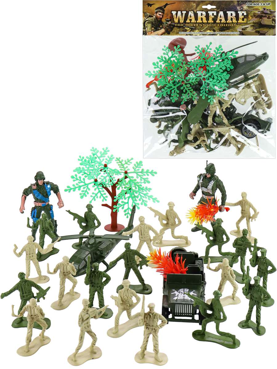 Игровой набор 1961338 Армия 26 предметов Рыжий кот - Бугульма 