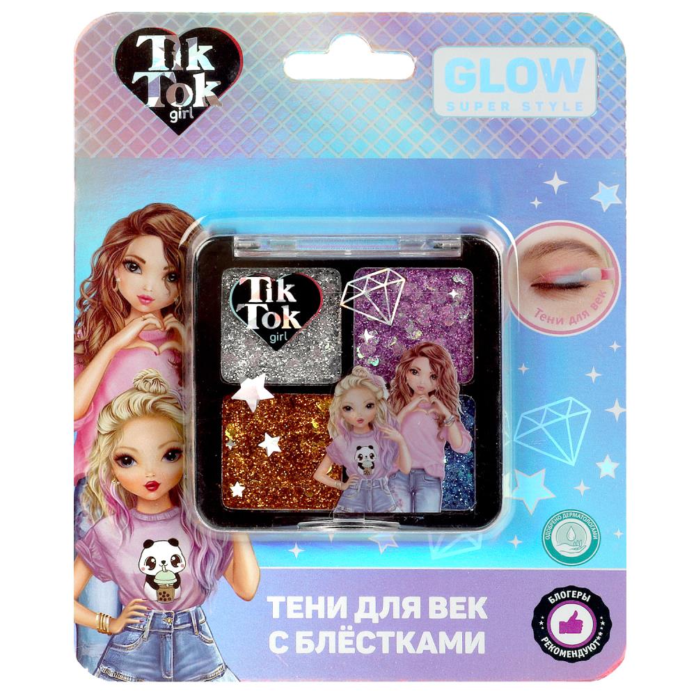 Косметика YS98094-TTG Тени для век с блестками 5г ТМ TIK TOK GIRL 365155 - Пермь 