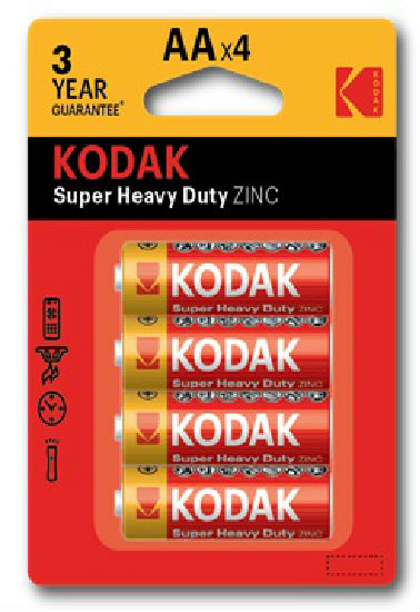 Батарейка Kodak Super R06 4xBL (поштучно) KAAHZ-4 002341 - Уральск 