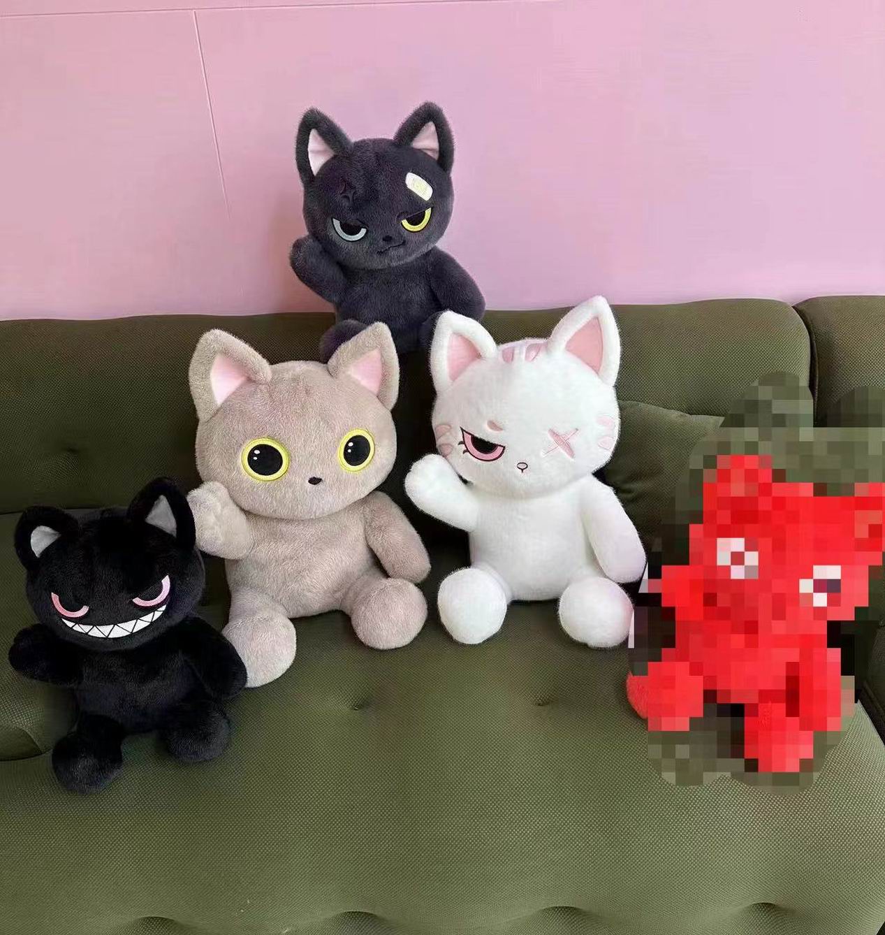 Мягкая игрушка 131-23 Котик Бармалей 22см - Томск 