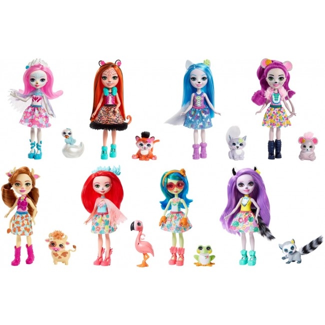 Mattel Enchantimals FNH22 Кукла с питомцем (в ассортименте) - Самара 
